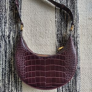 JW PEI Carly Saddle Bag - Brown Croc 🤎